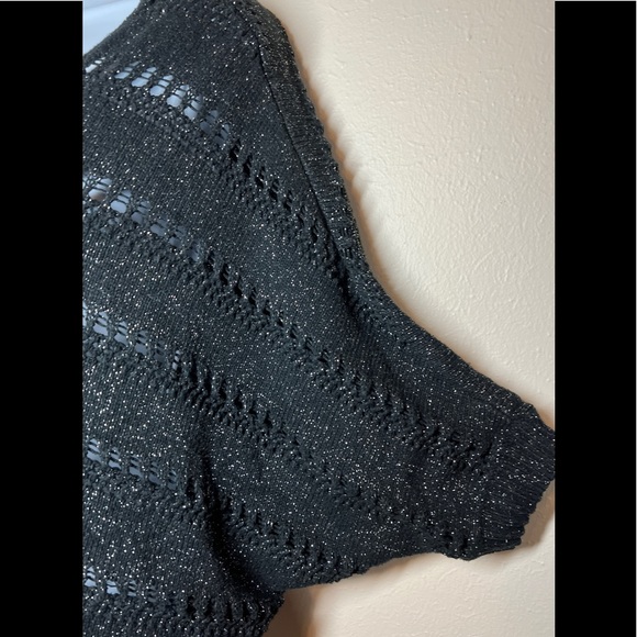 Express black and silver sweater size Medium - Picture 5 of 6